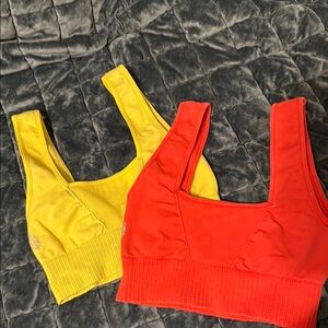 Free People Good Karma Square Neck sports bras